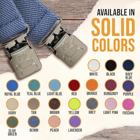 Hold’Em Mitten Glove Clips for Toddler & Kids Extra Tight Grip - Denim - Picture 4 of 6